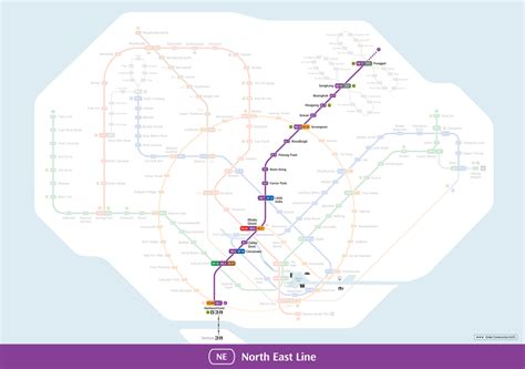 🚂 Mrt Map Smrt Sbs Mrt Lines And Stations Current And Future 新加坡地铁图