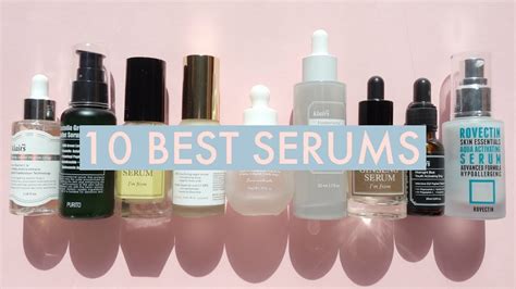 serum recs for every skin type best korean serums and ampoules youtube