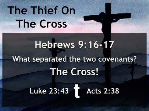Ppt The Thief On The Cross Powerpoint Presentation Free Download