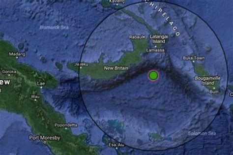 Papua New Guinea Earthquake 60 Magnitude Hits Pacific Ring Of Fire