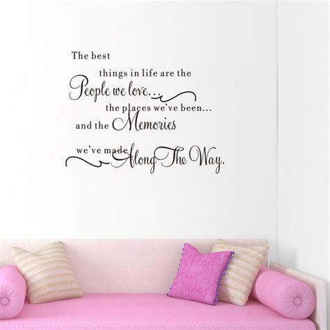 The Best Things In Life Are The People We Love Wall Stickers Home
