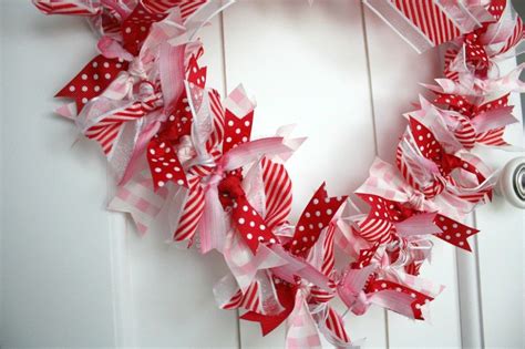 Heart Ribbon Wreath May Arts Wholesale Ribbon Company Ribbon Wreath