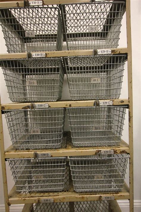 Need Something Like This Large Wire Baskets Set Up For Shoes In The
