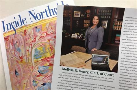 Melissa R Henry Clerk Of Court Featured In Women In Business Issue