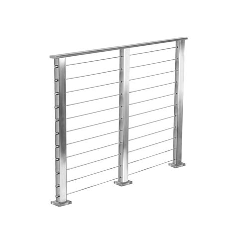 Cable Railing System Kit Square Stainless