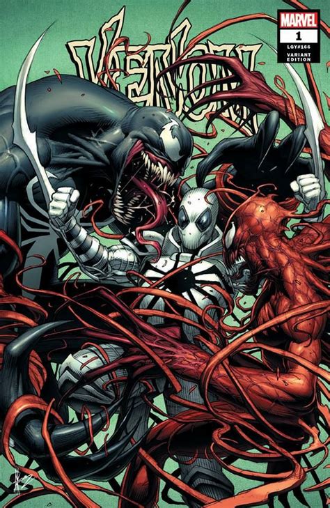 Venom 1 2018 Arkham Comix Exclusive Variant Cover By Dale Kewon Anti
