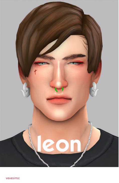Leon Hair By Vevesims Sims 4 Hair Male Sims Hair Maxis Match Vrogue