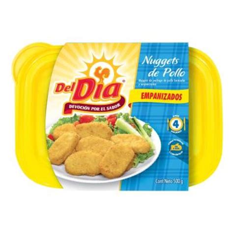 Nuggets de pollo Del Día empanizados 500 g Walmart