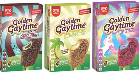 golden gaytime releases unicorn ice cream who magazine