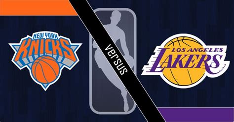 They've been the best story all if someone told you two years ago that the knicks would have a better record than the lakers you'd. Knicks vs Lakers NBA Betting Odds, Picks and Predictions ...