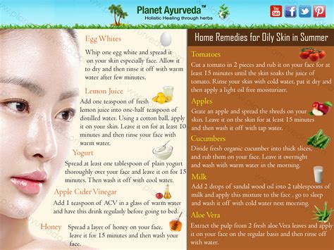 Top 10 Effective Home Remedies For Oily Skin In Summers