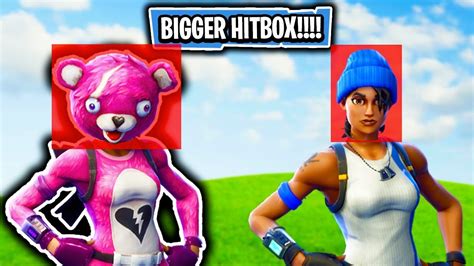 Fortnite Mythbusters Teddy Hitbox Is Bigger Than Normal Fortnite