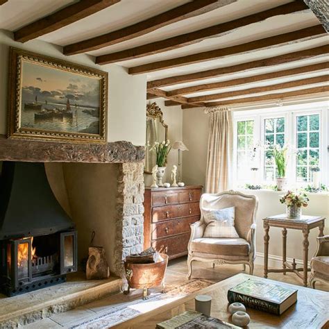 French Regency Decor In A Country Wiltshire Cottage Farm House Living