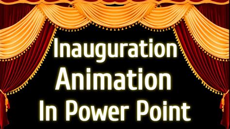 Free Inauguration Powerpoint Template Printable Templates