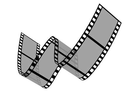 Film Strip Wave Cinema Video Frame Roll