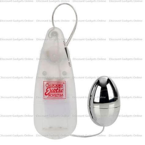 Pocket Exotics Silver Egg Sex Toys For Women Vibrator Bullet Vibe