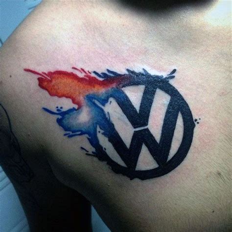 50 volkswagen vw tattoos for men [2024 inspiration guide]