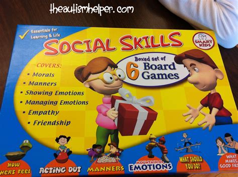 Social Skill Board Game The Autism Helper