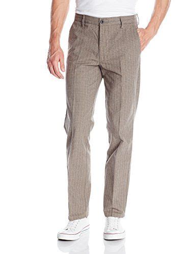 Haggar men's corduroy classic fit flat front expandable waistband pant. Dockers Men's Signature Khaki D1 Slim-Fit Flat-Front Pant ...