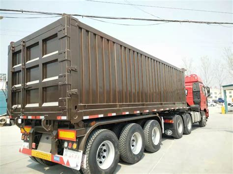 Shandong Fudeng Automobile Coltd Tri Axle 60t Strong Box Utility