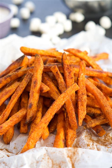 Best recipes for this tasty snack or side dish, plus tips from home cooks. Cinnamon Sugar Sweet Potato Fries with Toasted Marshmallow ...