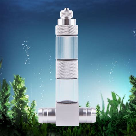 New 16mm External CO2 Diffuser Atomizer Aquarium Water Bubble Counter