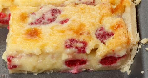 Delicious Raspberry And White Chocolate Slice Starts At 60