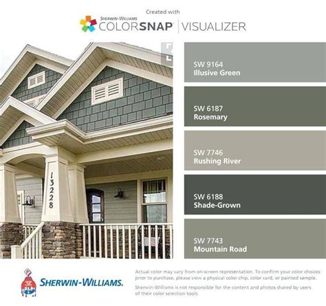 House color schemes house colors blue gray bedroom sherwin william paint interior and exterior. Sherwin Williams Farmhouse Exterior Colors Lovely Paint ...