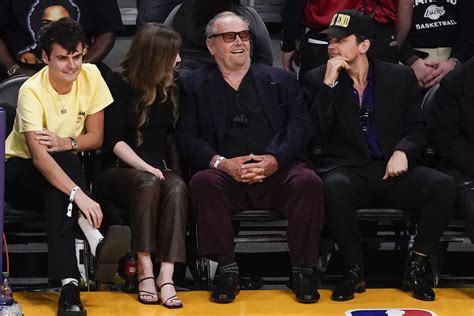 Jack Nicholson Returns To Courtside For Lakers Playoff Game Culture