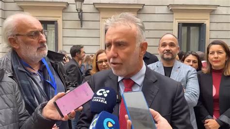 Ángel Víctor Torres PSOE sobre la posibilidad de próximos ministros