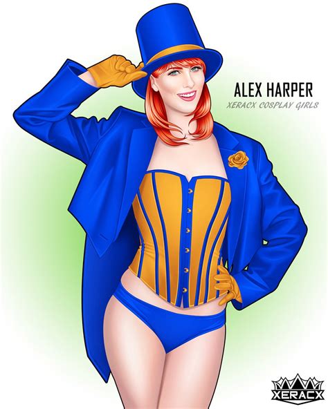 Alex Harper Model Blm On Twitter Art By Xeracx Cosplay Zatanna Model Dcuniverse