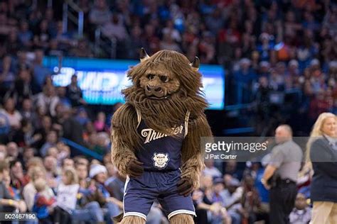 Okc Thunder Mascot Rumble Photos And Premium High Res Pictures Getty
