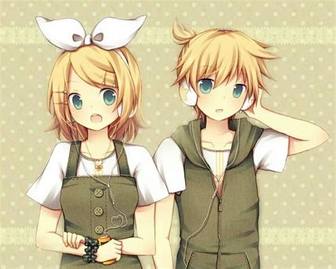 Rin And Len Vocaloid Anime Siblings Vocaloid Anime Child