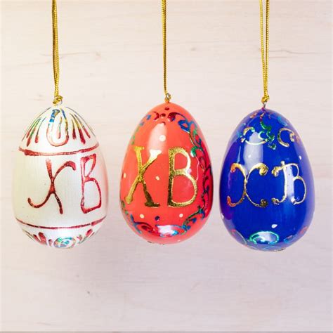 Christ Is Risen Easter Egg Small Buy Made In The Workshops Of St