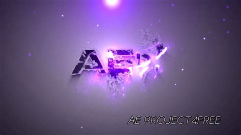 After Effects Project Free - Particles House Logo - YouTube