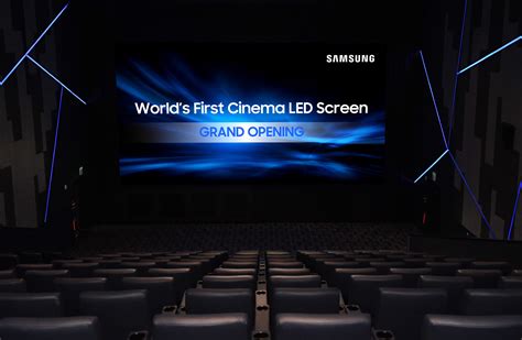 Samsung Debuts Worlds First Cinema Led Display Celluloid Junkie