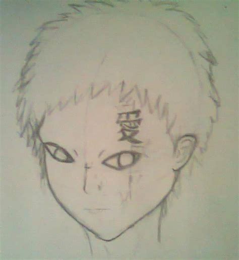 Evil Gaara In The Process Of Drawing By Eilkate On Deviantart