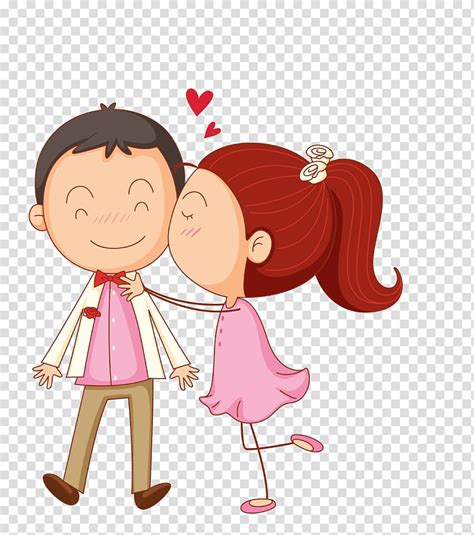 Kiss Png Clipart Couple Cartoon Images