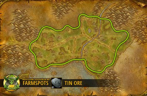 Wow Farming Tin Ore World Of Warcraft Classic Farm Guide