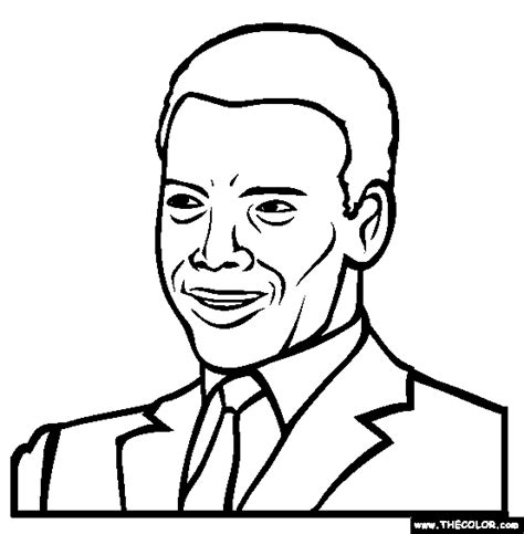 Famous People Online Coloring Pages Page 2