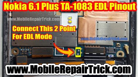 Nokia Test Point EDL Mode ISP EMMC PinOUT TA TA