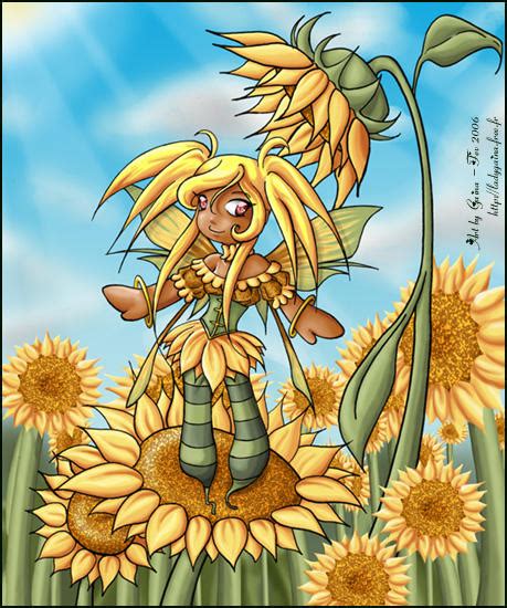 Sunflower Fairy By Gainaspirit On Deviantart