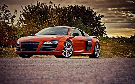 Audi R8 Red Full Hd Wallpapers 1920x1200