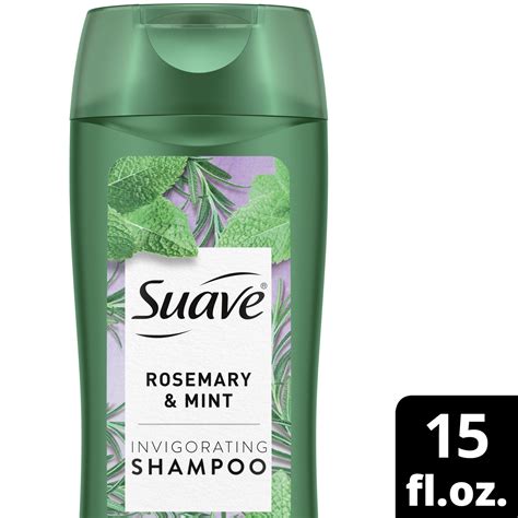 suave professionals clarifying moisturizing daily shampoo with rosemary and mint 15 fl oz