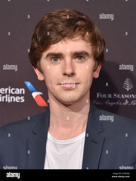 freddie highmore at the bafta los angeles tea party 2018 event at four season los angeles at