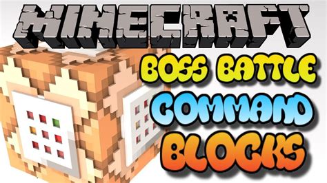 Minecraft Xbox One Command Block Boss Battle Tutorial Youtube