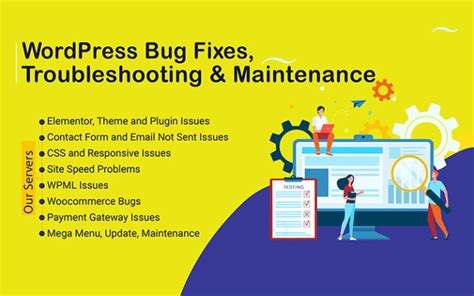 Do Wordpress Bug Fixes Troubleshooting And Maintenance By Mahafujarit