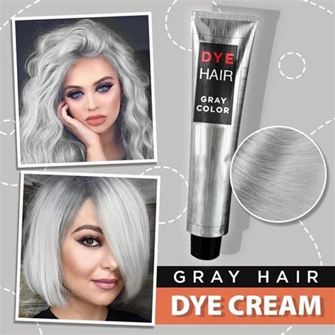Silver Gray Hair Dye Coznex