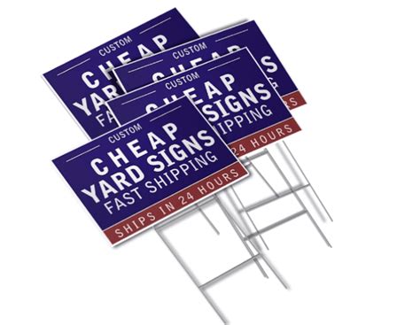 Custom Political Signs Crazy Cheap Political Signs