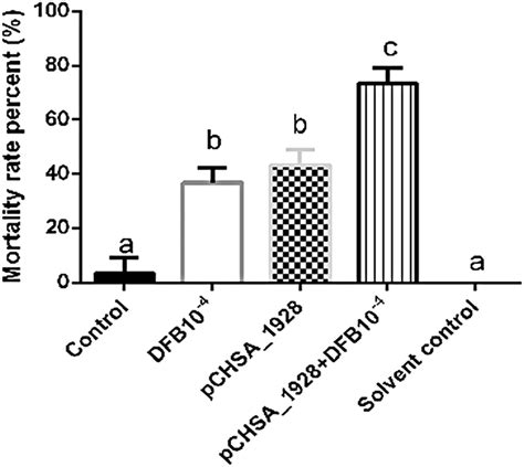 Insecticidal Adjuvant Effect Of The Bioinsecticide With The Download Scientific Diagram